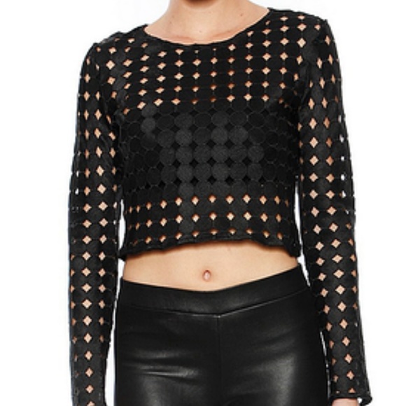 Alexis Tops - Frederick laser cut top